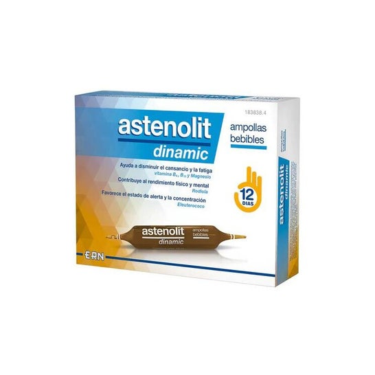 Astenolit Dinamic 12 ampollas