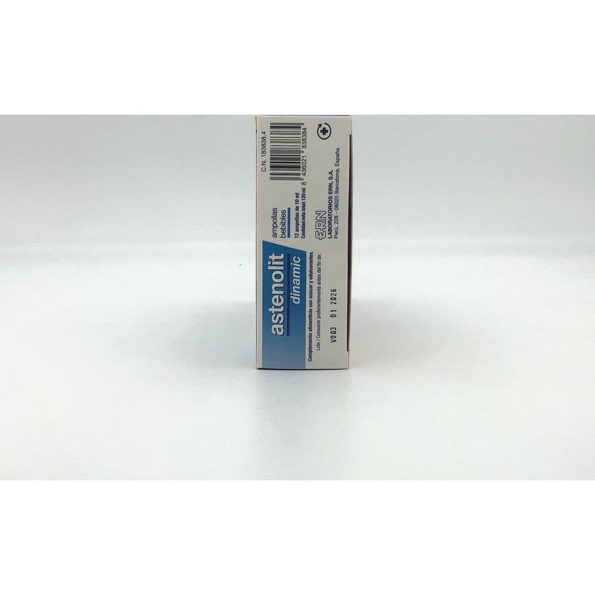Astenolit Dinamic 12 ampollas