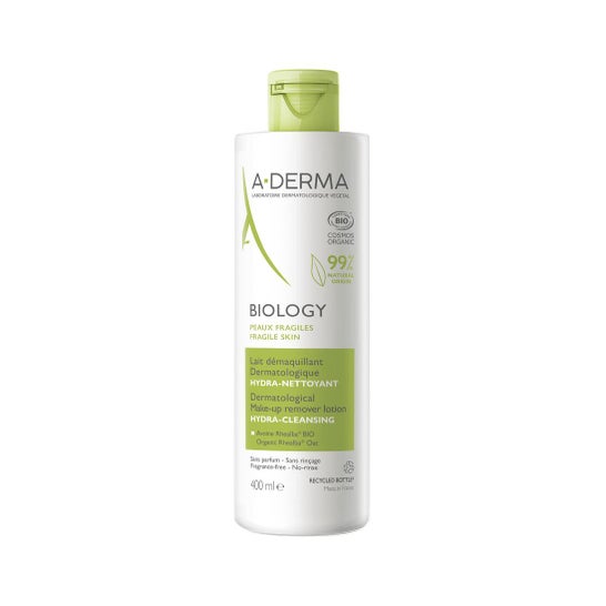 A-Derma Biology Leche Desmaquillante 400 ml