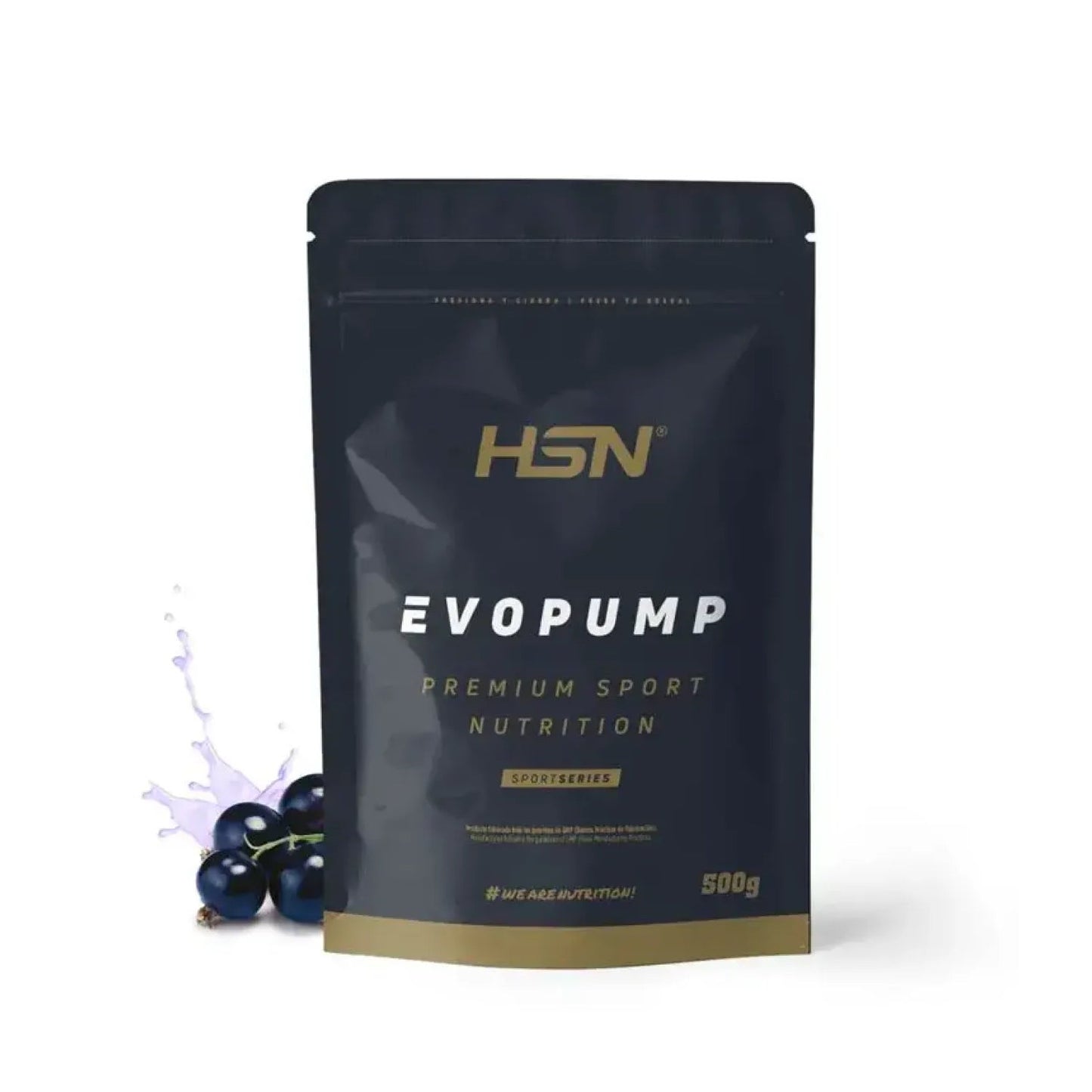 HSN Evopump en Polvo Grosella Negra 500g