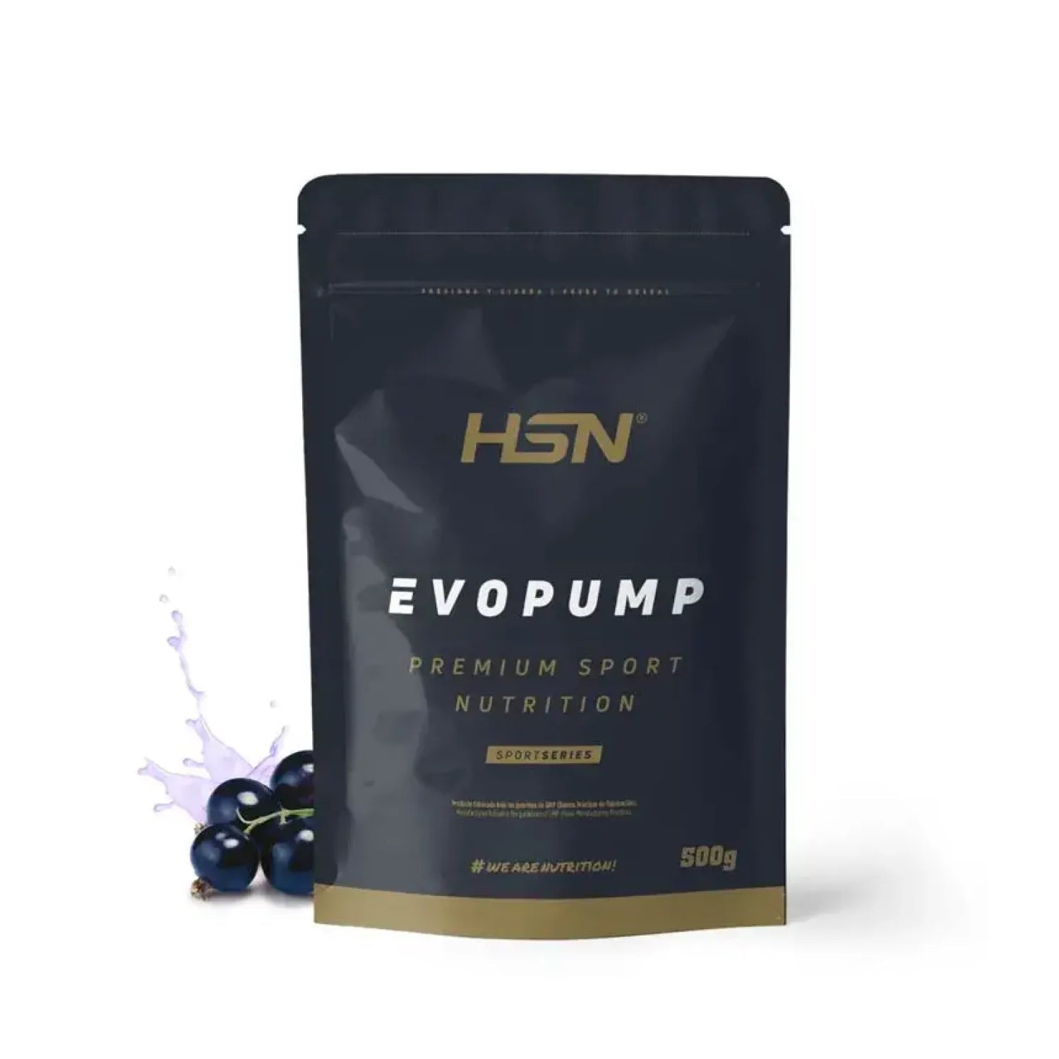 HSN Evopump en Polvo Grosella Negra 500g