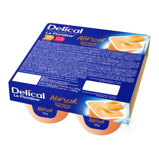 Delical La Floridine HP Crema Albaricoque 4x125g