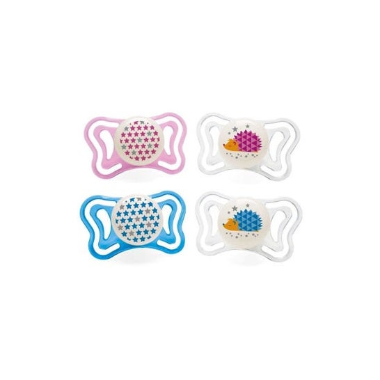 Chicco Kit Chupete Physioforma Light Lumi 16-36M 1ud