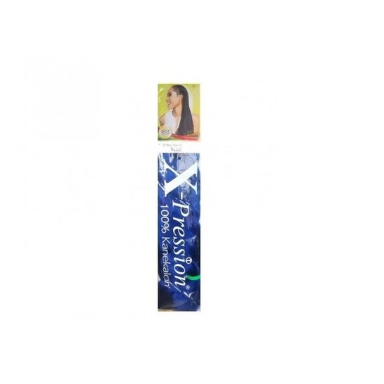 X-Pression Extensiones Cabello Sintético Azul 1 ud