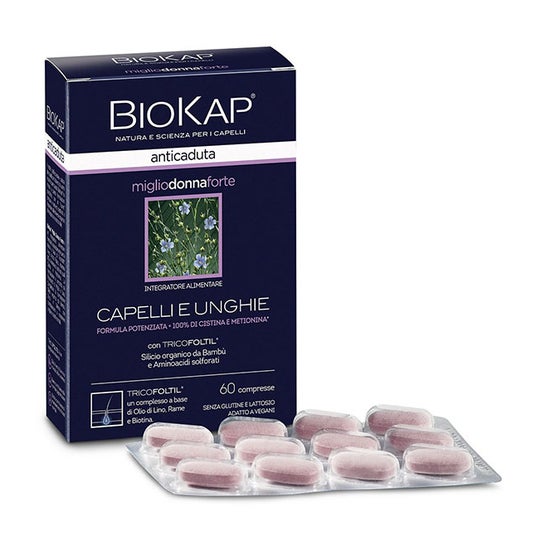 Biokap Anticaída Miglio Donna Forte 60comp