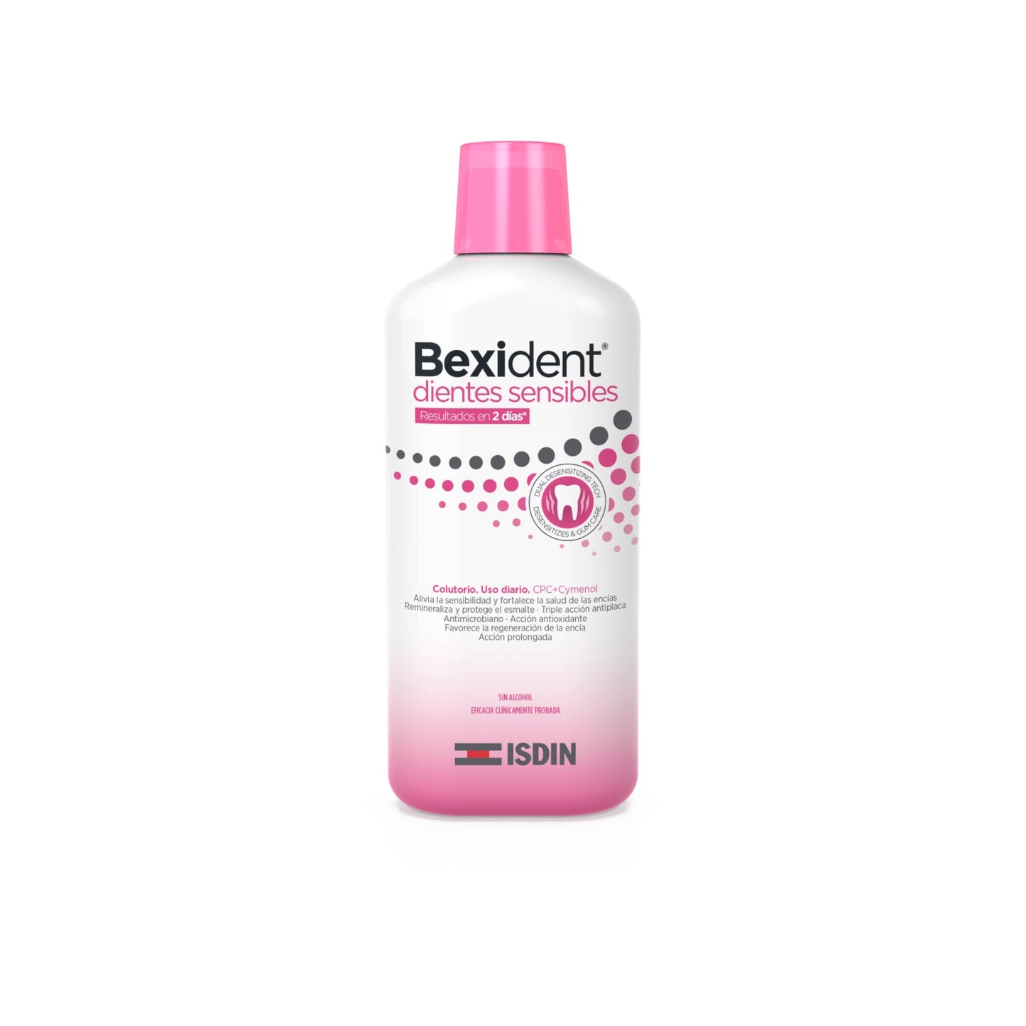 ISDIN Bexident Dientes Sensibles Colutorio Uso Diario 500ml