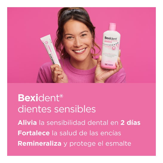 ISDIN Bexident Dientes Sensibles Colutorio Uso Diario 500ml