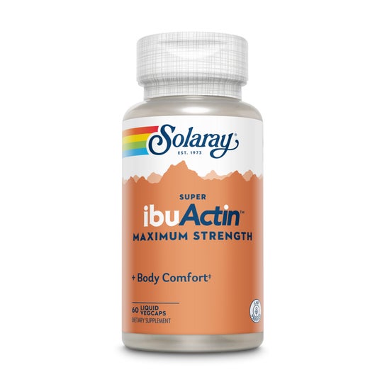 Solaray Super Ibuactin Antiinflamatorio 60 Cáps
