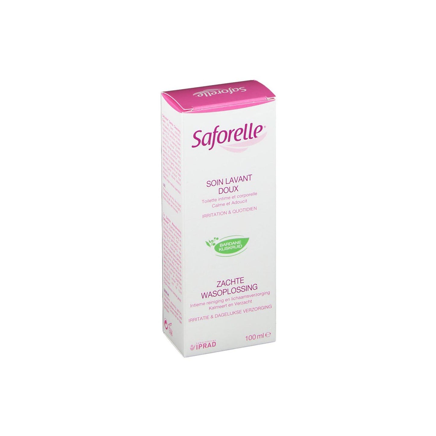 Saforelle Cuidado Limpiador Suave 100ml
