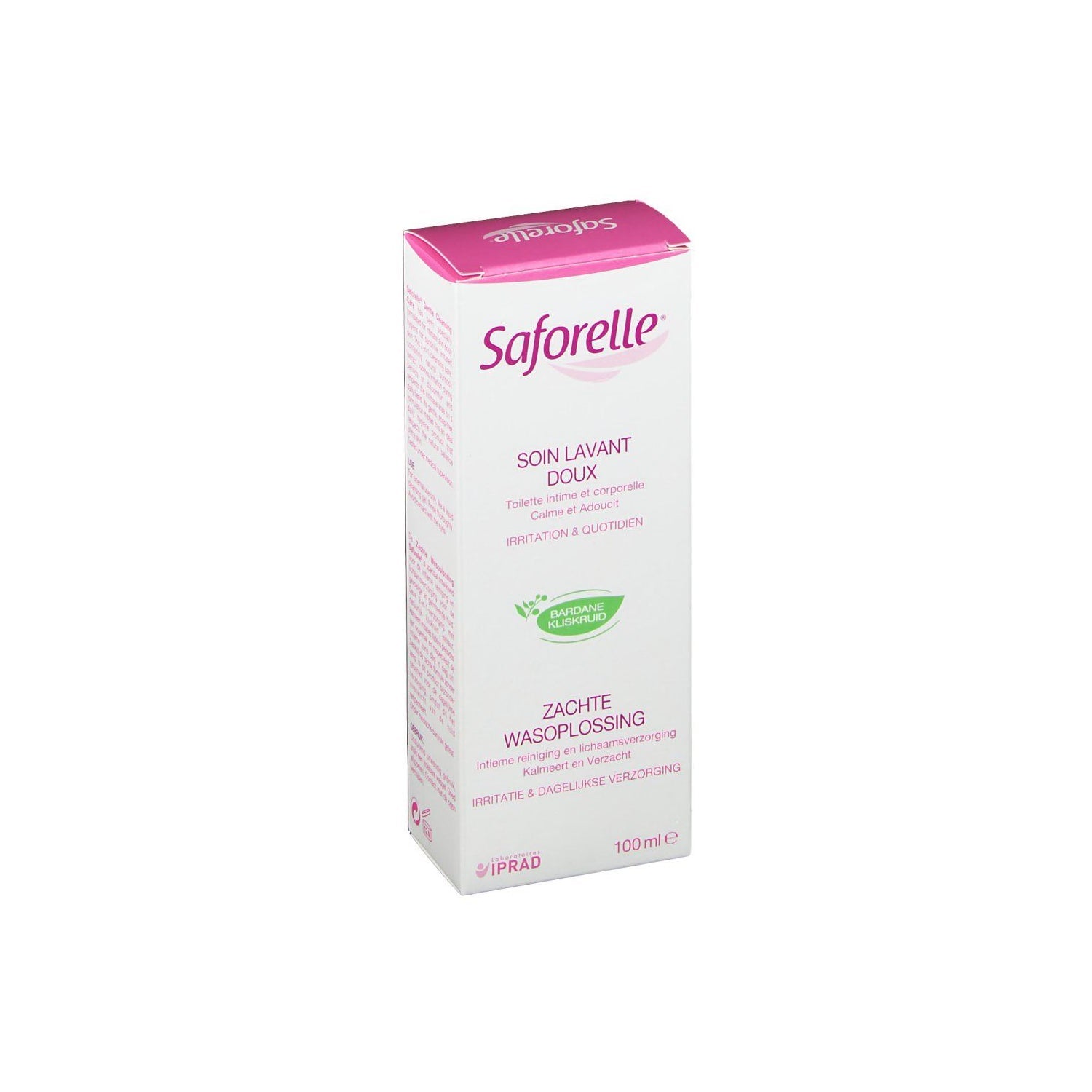 Saforelle Cuidado Limpiador Suave 100ml