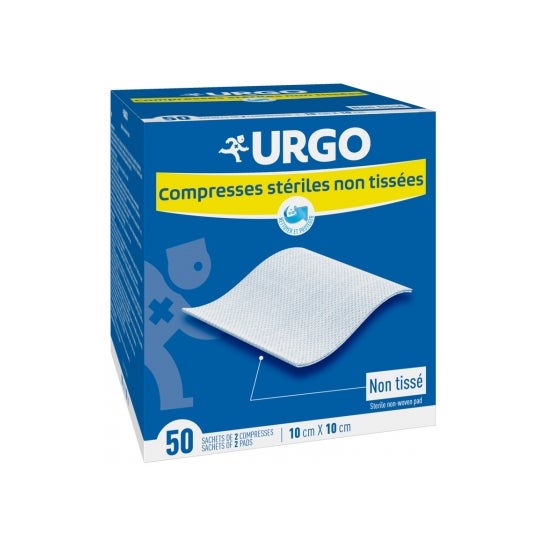 Urgo Gasas Estériles No Tejidas 10x10 cm 50 Sobres
