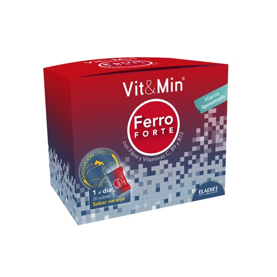 Eladiet Vit& Min Ferro Forte 20 sobres