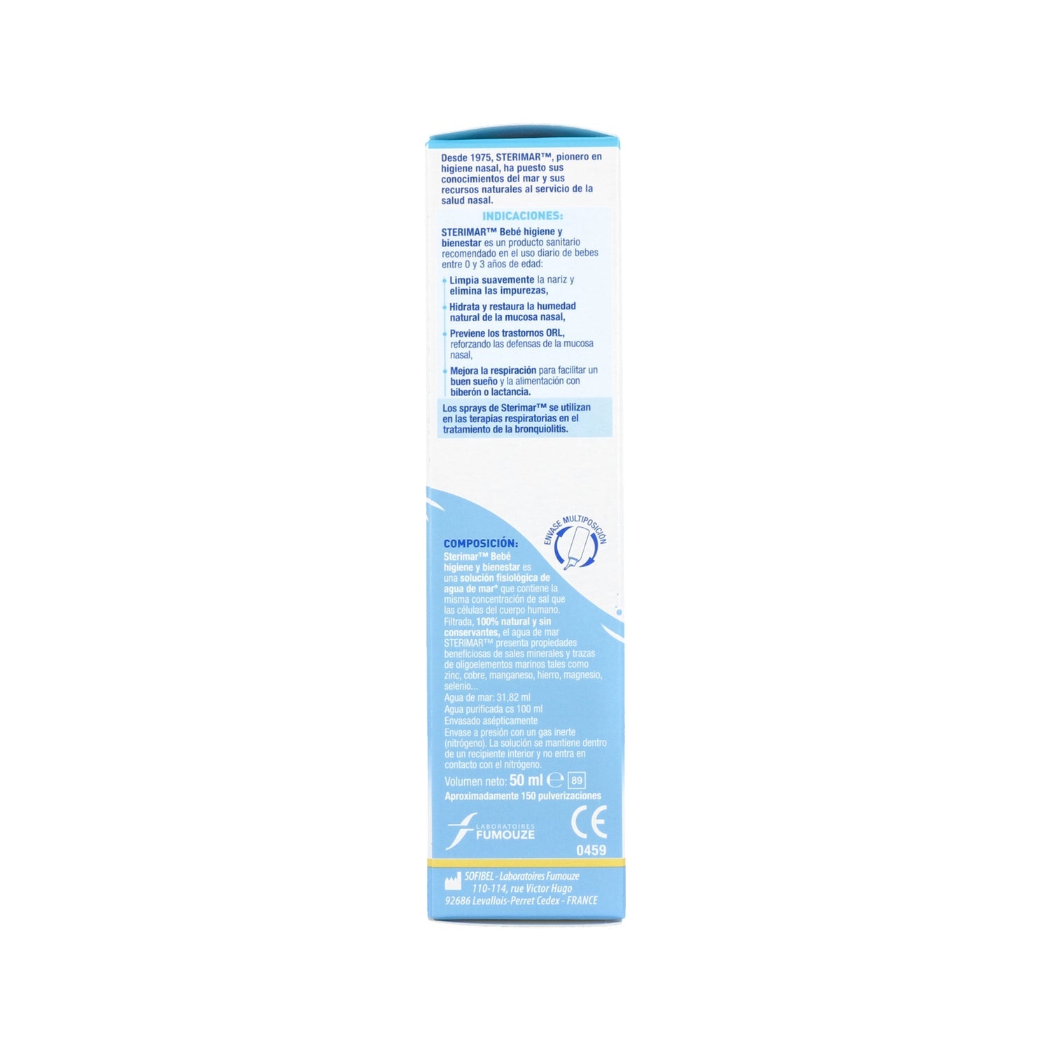 Reig Jofre Sterimar bebé agua de mar 50ml