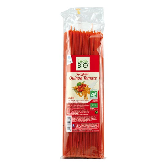 Jardin Bio Spaghetti de Quinoa y Tomate Bio 500g