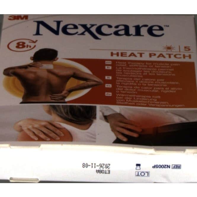 Nexcare® parche térmico 9,5x13cm 5uds