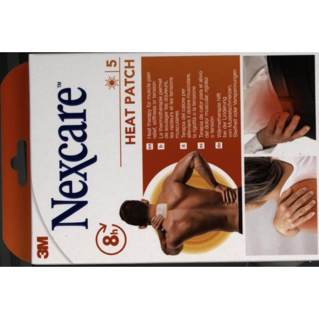 Nexcare® parche térmico 9,5x13cm 5uds