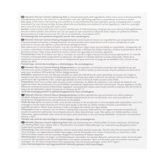 Neoretin Discrom Control Peeling Despigmentante 6uds