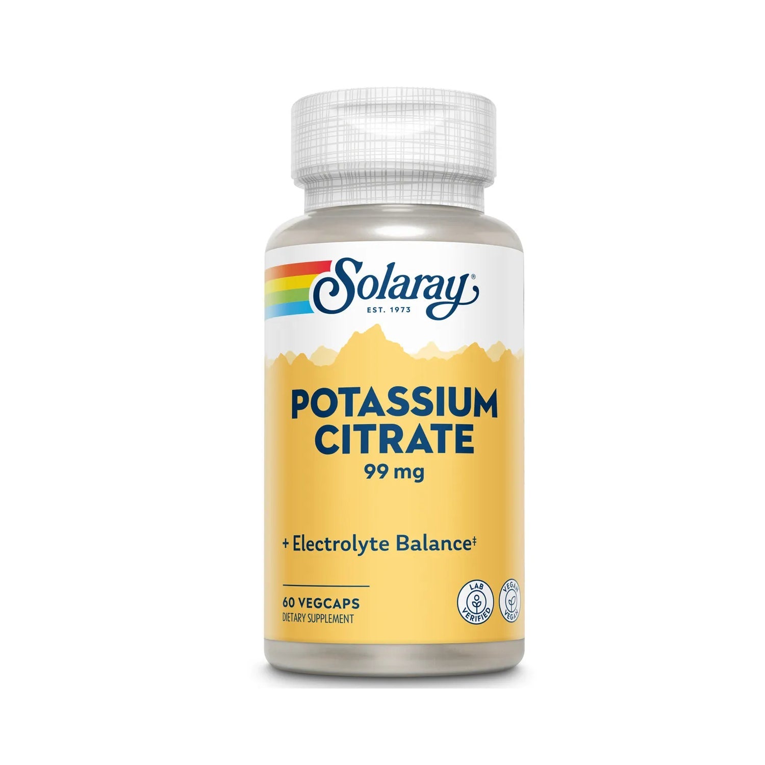 Solaray Citrato de Potasio 60caps