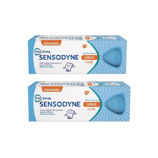 Sensodyne Junior Pro-émail Dentífrico 6-12 Años 2x50ml