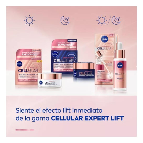 Nivea Cellular Expert Lift Sérum 3 Zonas com Bakuchiol 30ml