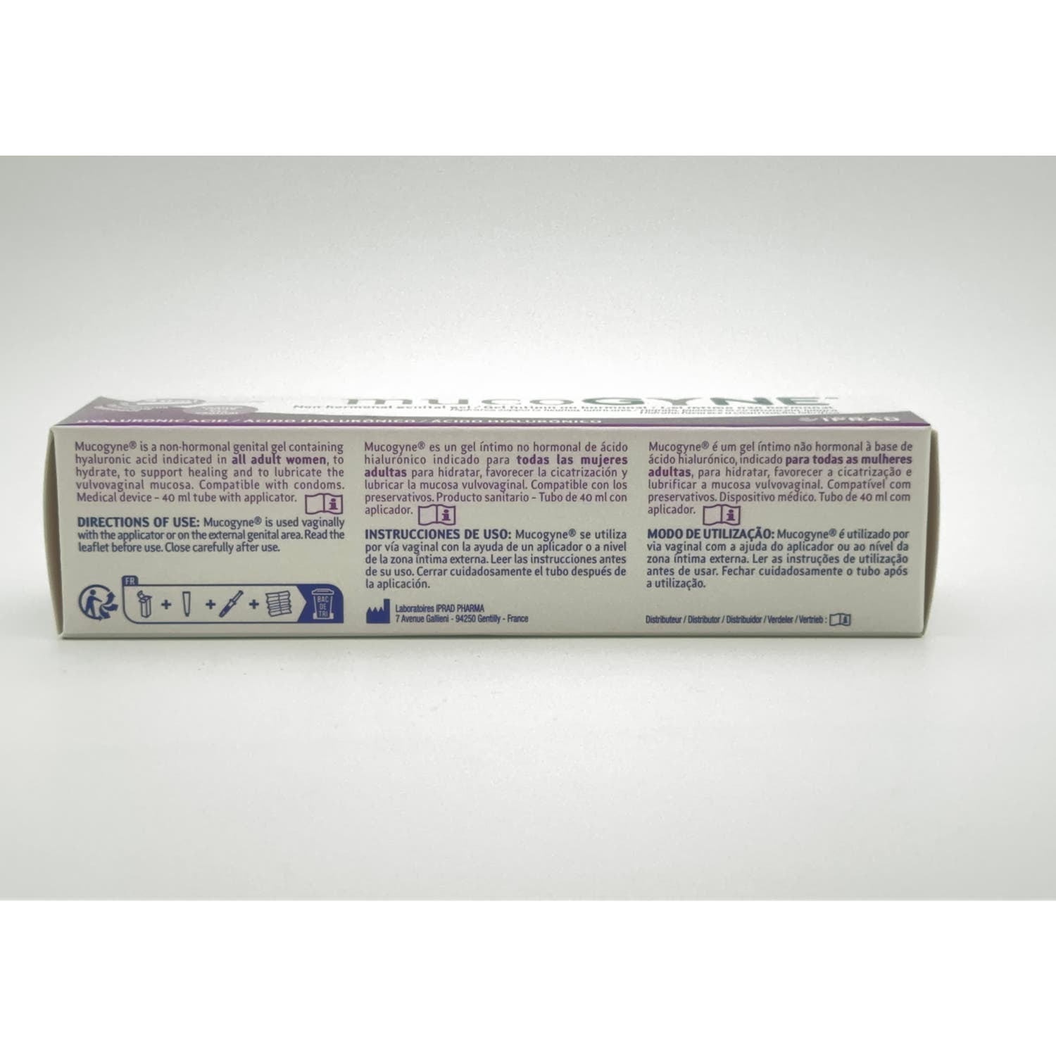 Mucogyne Intimate Non Hormonal Gel 40 Ml