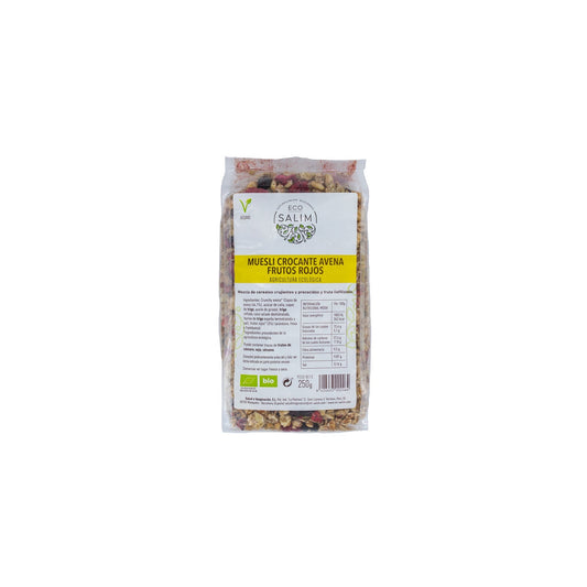 Eco-Salim Muesli Crocante de Avena y Frutos Rojos Bio 250g