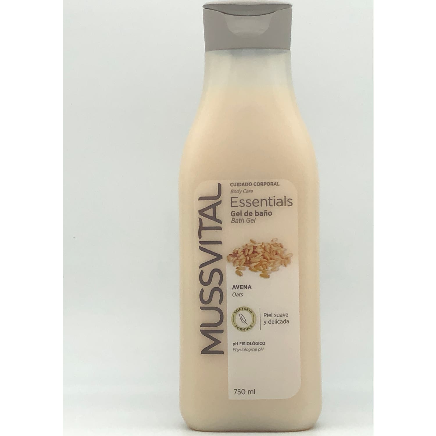 Mussvital Essentials Gel de Baño Extracto de Avena 750ml