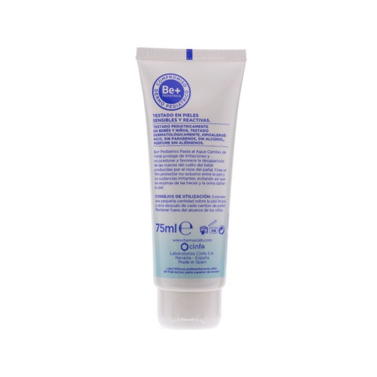 Be+ Pasta Al Agua Cambio de Pañal 75 ml