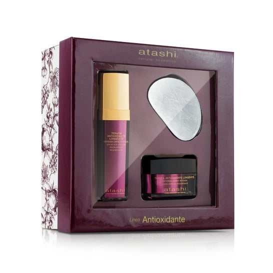 Atashi Línea Antioxidante Sérum 50 ml + Crema 50 ml