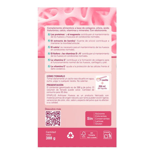 Epaplus Arthicare Huesos Colágeno Antiox Vainilla 388g