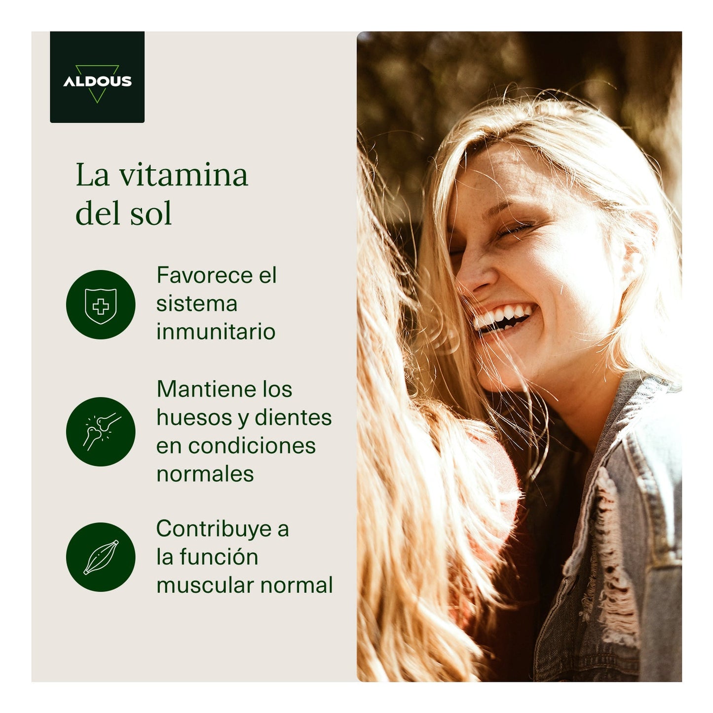 Aldous Vitamina D3 4000 Ui 500comp