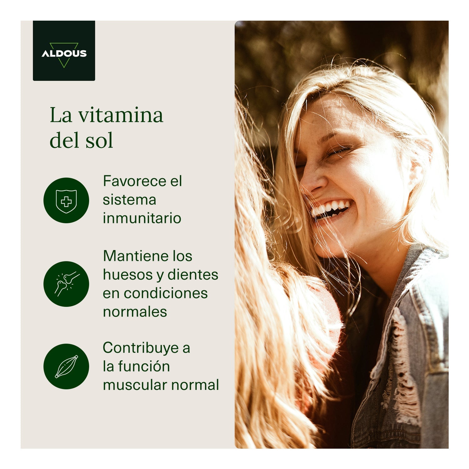 Aldous Vitamina D3 4000 Ui 500comp