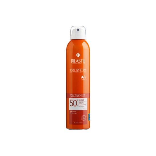 Rilastil Sun System Spray Solar Corporal Transparente SPF50+ 200ml