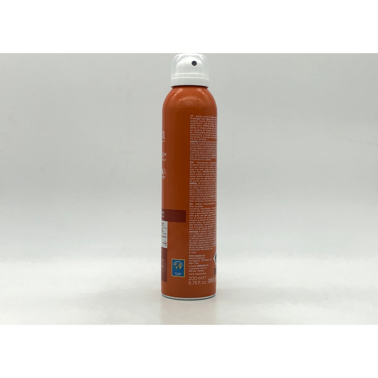 Rilastil Sun System Spray Solar Corporal Transparente SPF50+ 200ml