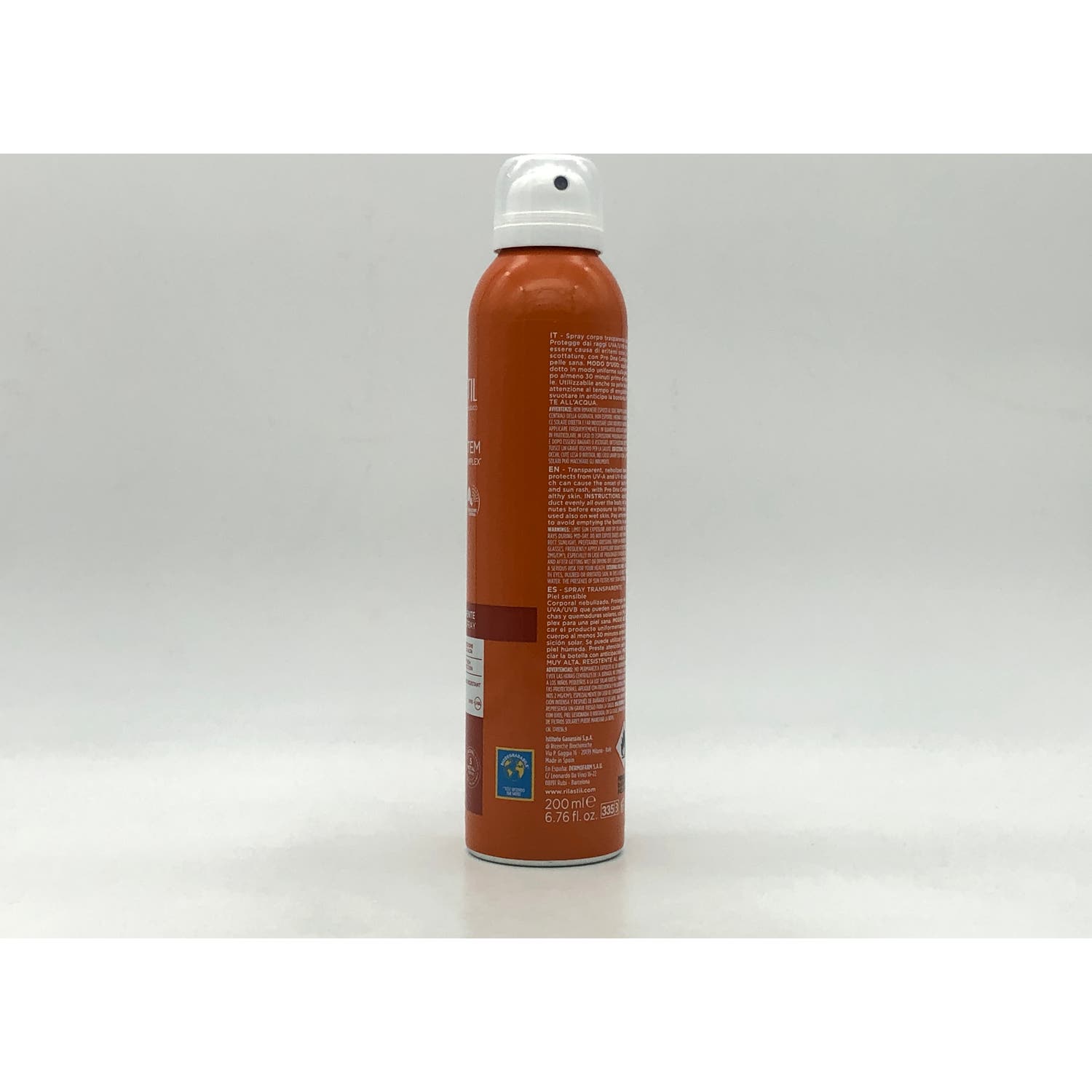 Rilastil Sun System Spray Solar Corporal Transparente SPF50+ 200ml