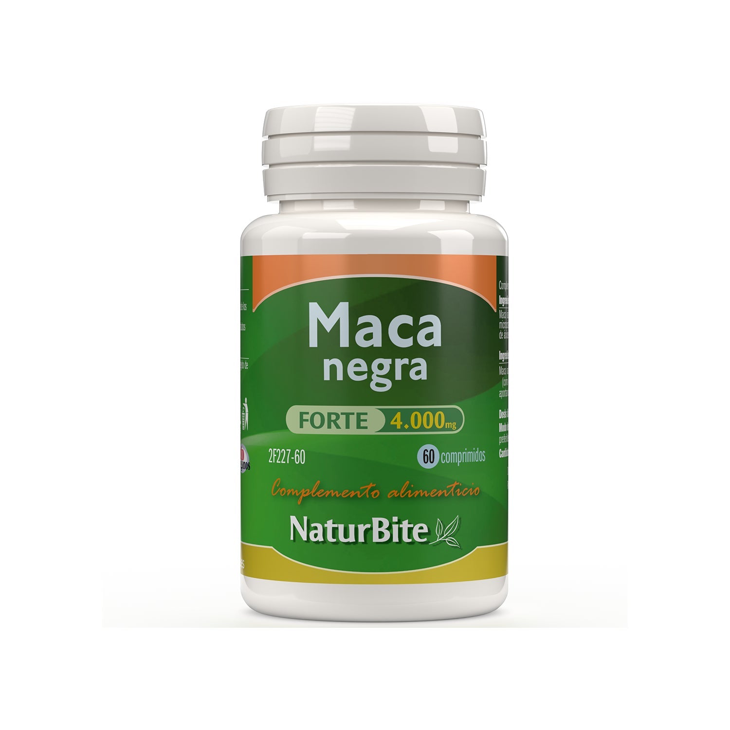 Naturbite Maca Negra Forte 4000mg 60comp