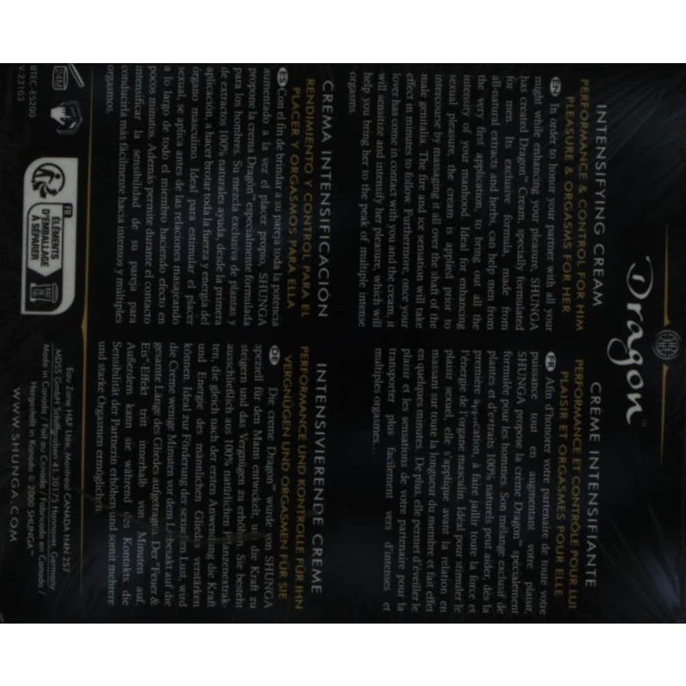 Shunga DRAGON VIRILITE CREMA 60 ml
