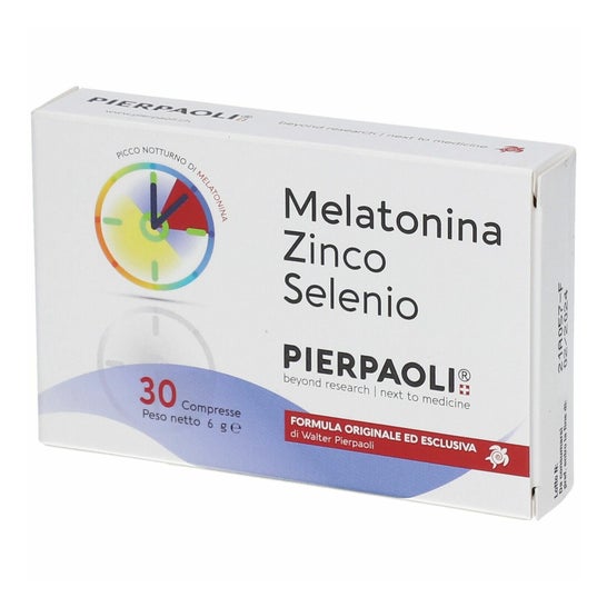 Pierpaoli Melatonina Zinco Selenio 30comp