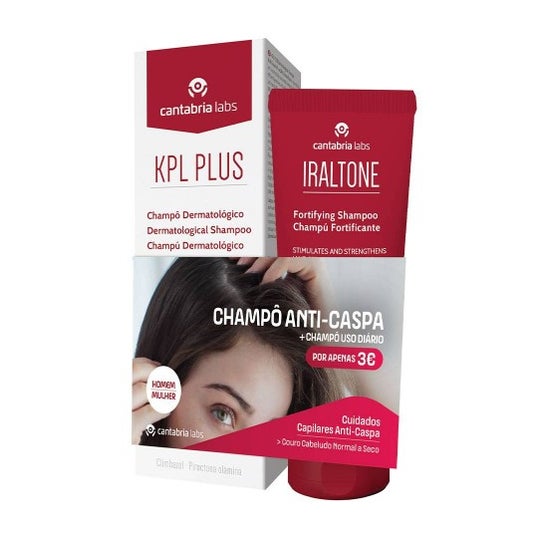 Cantabria Labs Kit Kpl Plus Champô + Iraltone Champô Fortificant