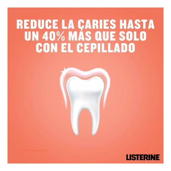 Listerine Smart Rinse Enjuague Bucal Frutos Rojos 500ml