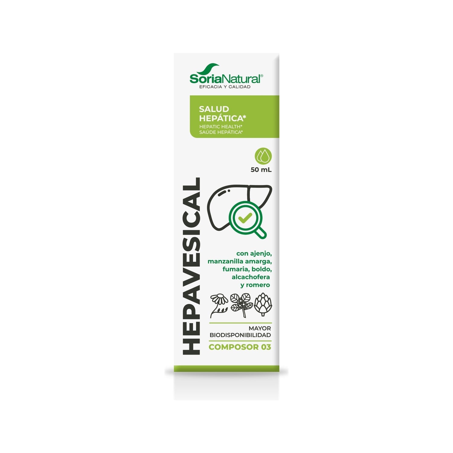 Soria Natural Composor 03 - Hepavesical 50ml