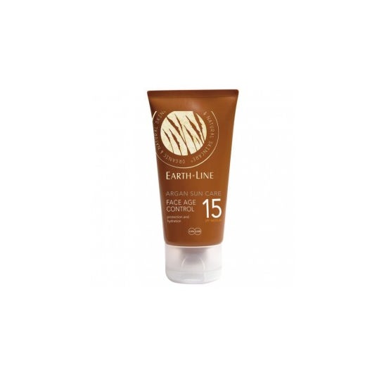 Earth Line Fotoprotector De Argán Facial Antiedad SPF15 50ml