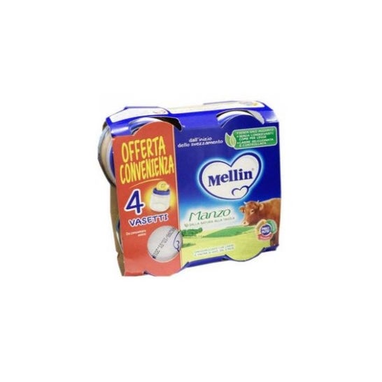Mellin Omog Beef 4X80G