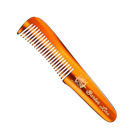 Eurostil Peine Concha Mango Largo Barba 11cm