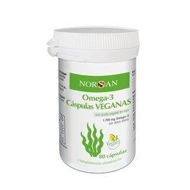 Norsan Omega-3 Cápsulas Veganas 80caps