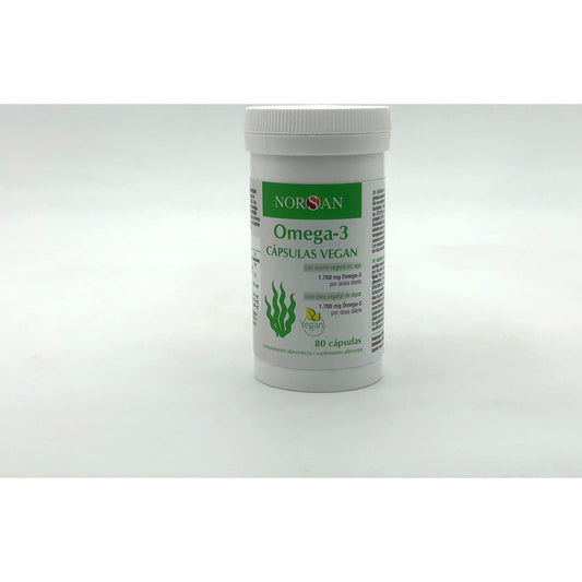Norsan Omega-3 Cápsulas Veganas 80caps