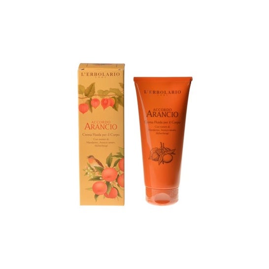 L'Erbolario Orange Accord Fluid Body Cream 200ml