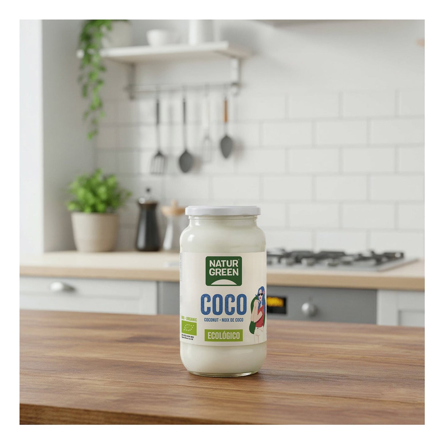 NaturGreen Grasa de Coco Bio 800g