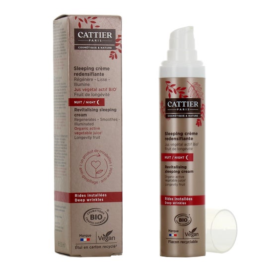 Cattier Crema Redensificante para Dormir 50 ml