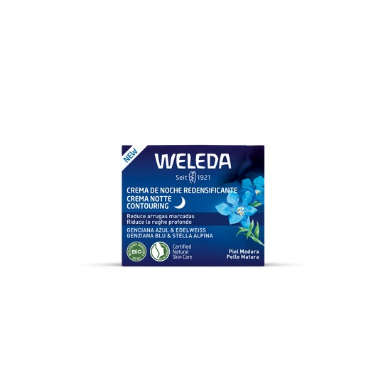 Weleda Crema de Noche Redensificante de Genciana Azul y Edelweiss 40ml